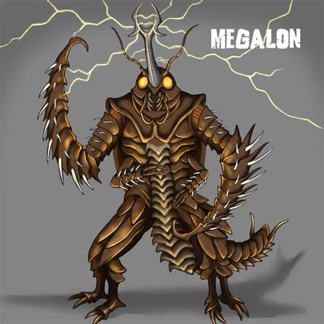 "Megalon"🐞 | Kaiju design, Godzilla, Kaiju art