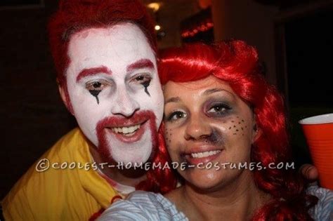 Angry Ronald McDonald and Wendy Couple Costume... This website is the ...