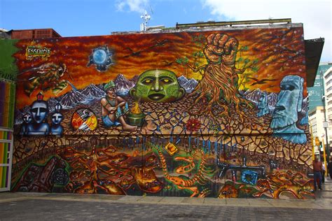 Amazing Street Art in Caracas Venezuela. By Colectivo Essencia, 2012 ...