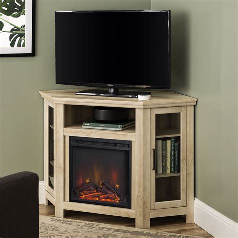 Corner Infrared Fireplace TV Stand – Fireplace Guide by Linda