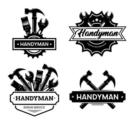 Conjunto de iconos planos de diferentes ... | Free Vector #Freepik #freevector | Handyman logo ...