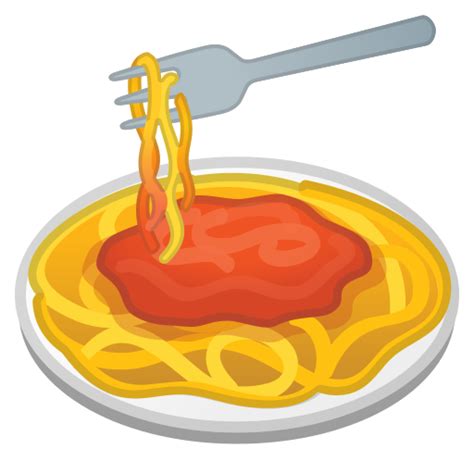 Spaghetti, cibo Icona in Noto Emoji Food Drink Icons