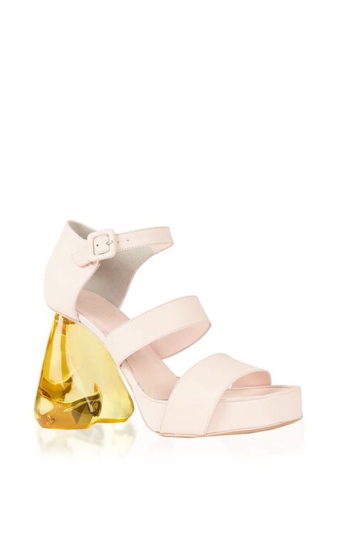 Nappa Heel Sandals by SIMONE ROCHA for Preorder on Moda Operandi | Shoe show, Sandals heels, Fashion