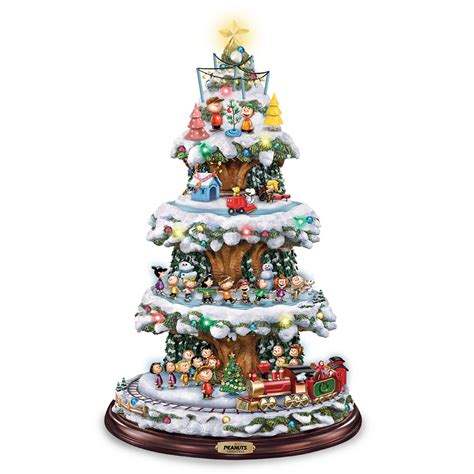 The Peanuts Animated Christmas Tree - Hammacher Schlemmer