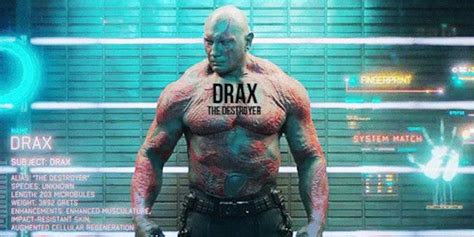 Drax Temporary Tattoos Guardians of the Galaxy Costume for Cosplayers ...