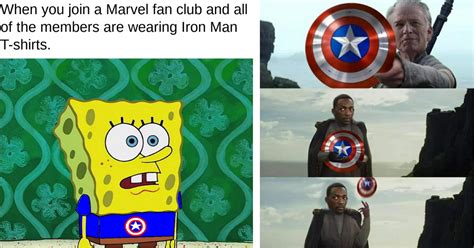 21 Captain America Memes to Flex Your Super Soldier Laughter🐤 Mergulhe ...