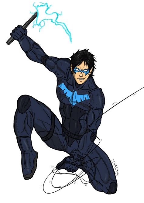 Nightwing fanart by JHARTSdeviantart on DeviantArt