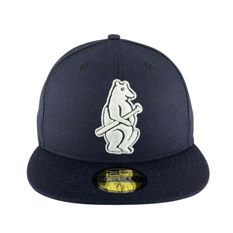 Chicago Cubs Navy/White 1914 Logo New Era 59FIFTY Fitted Hat - Clark ...