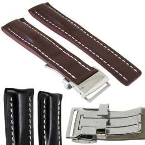 Breitling Watch Bands Strap Leather - Navitimer, CHRONOGRAPH