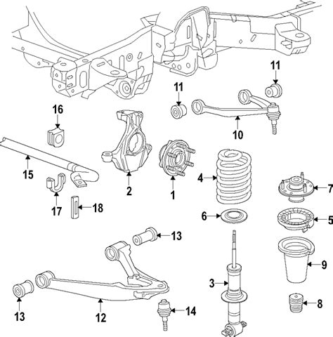 Chevrolet Suburban Front hub and bearing. Suspension, xl, wo - 23356816 ...