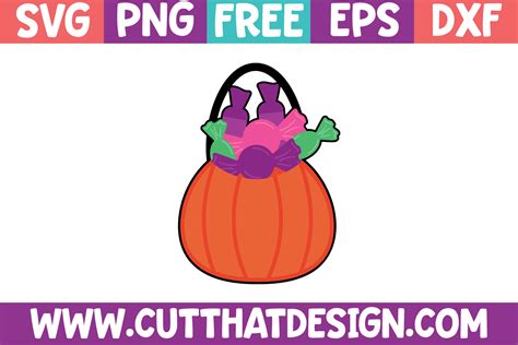 Halloween Candy Bucket SVG | Cut That Design