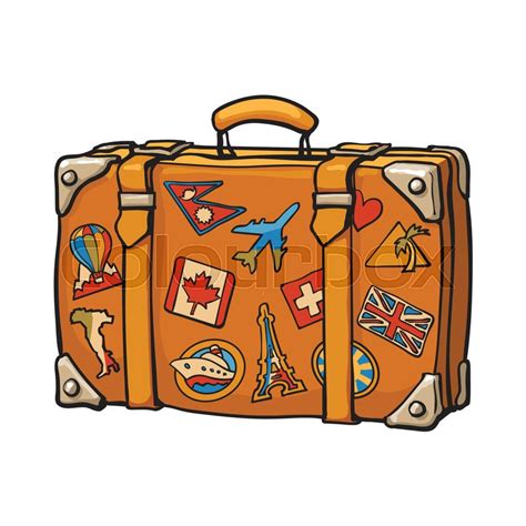 Suitcase Drawing at GetDrawings | Free download