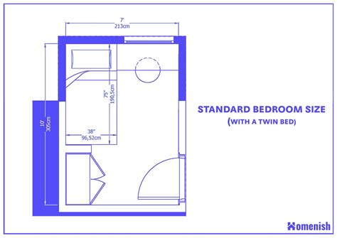 Average Bedroom Size and Layout Guide (with 9 Designs) - Homenish