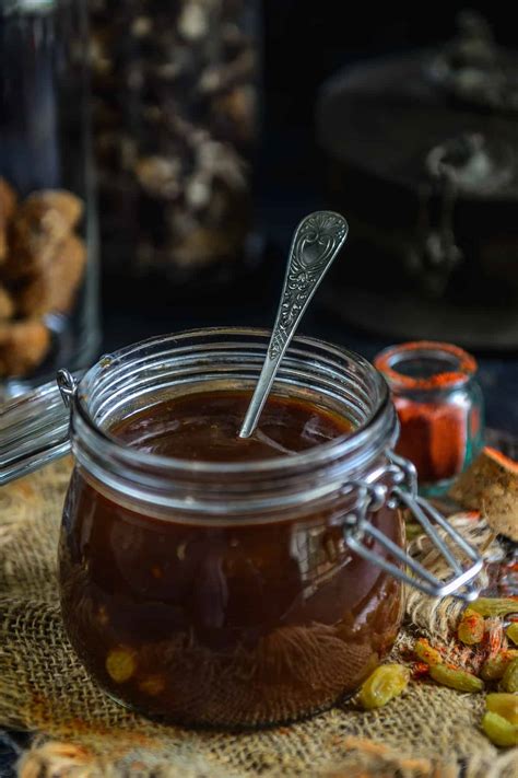 Tamarind Chutney Recipe (Step by Step + Video) - Whiskaffair