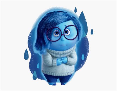 Sadness Panda Free Images - Blue Inside Out Character, HD Png Download ...