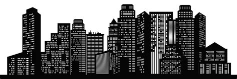 New York City Chicago Skyline Silhouette Cityscape - CITY png download - 8000*2691 - Free ...