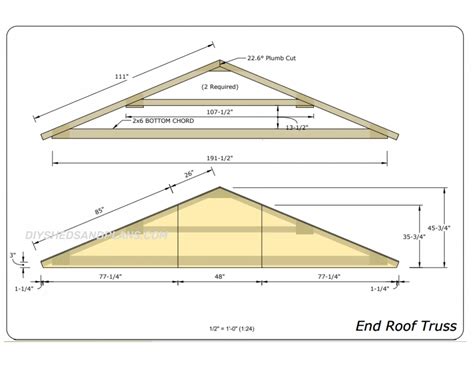 16x20 Shed Plans | Free | Gable Roof | Material List | DIY