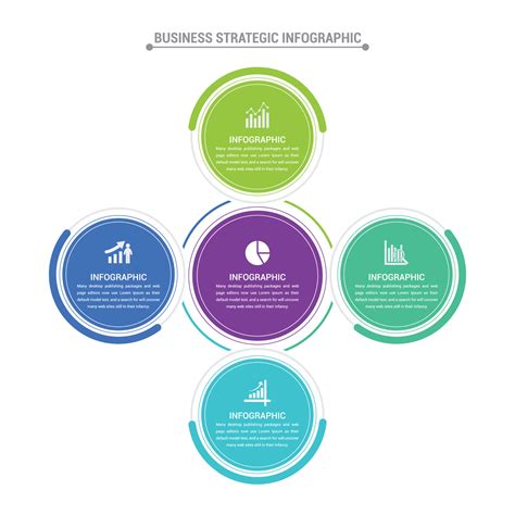 Business Strategic Infographic Design Illustration 10993365 Vector Art ...