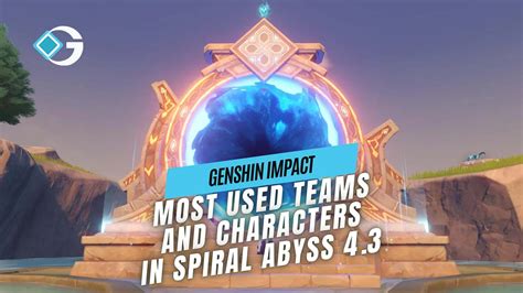 Most Used Characters and Teams in Genshin Impact 4.3 Spiral Abyss - GameRiv