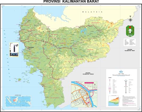 Peta Kalimantan Barat