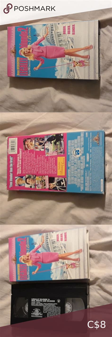 Legally blonde 2 Metro-Goldwyn-Mayer VHS video tape | Metro goldwyn ...