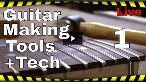 Guitar Making Tools and Techniques: Part 1 - The Most Important Skill? - YouTube