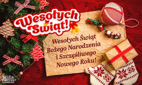 Dużo szczęścia dla ciebie! Wesołych Świąt! ⋆ Boże Narodzenie, Sylwester ...