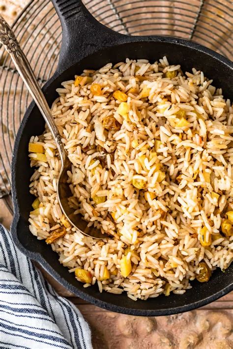 Spiced Rice Pilaf with Apples and Raisins - The Cookie Rookie®