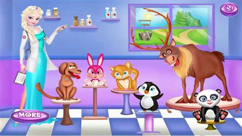 Pet Doctor Games Online Animal Doctor Games Cute Pet Hospital Game - YouTube