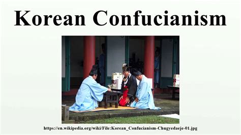 Korean Confucianism - YouTube