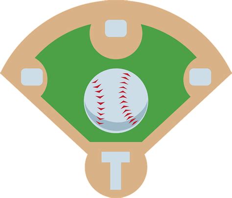 Baseball diamond clipart. Free download transparent .PNG | Creazilla