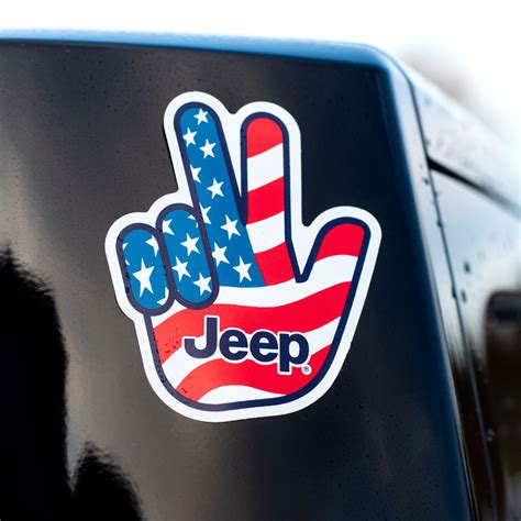 Jeep - USA Wave Sticker – JEDCo