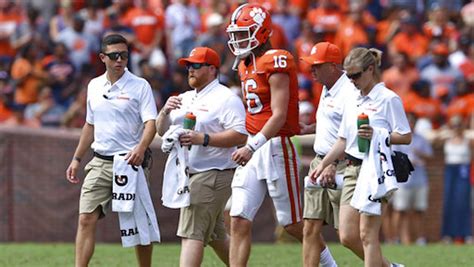 Clemson QB Trevor Lawrence returns to practice on Monday - ACCSports.com