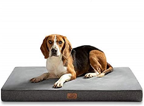 Bedsure Memory Foam Dog Crate Mattress Extra Large - Waterproof ...