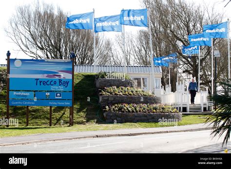 Trecco Bay holiday Parc at Trecco Bay Porthcawl. Park Dean Holidays Stock Photo: 29100466 - Alamy