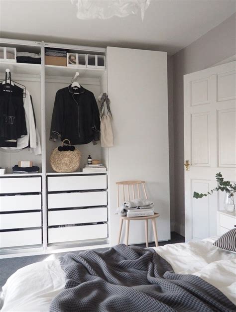 Bedroom updates: getting organised with IKEA PAX wardrobes - cate st hill | Ikea pax wardrobe ...