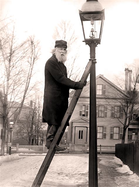 Lamplighter -- about 1903. | Worcester, Massachusetts, the m… | Flickr