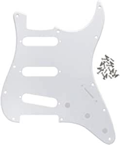 IKN 11 trous Style SSS Strat Guitare Pickguard Scratchplate pour Fender USA/Mexican Made ...