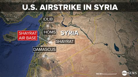 US launches strike on Syria air base after chemical weapons attack ...