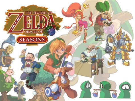 The Legend of Zelda: Oracle of Seasons Fiche RPG (reviews, previews ...