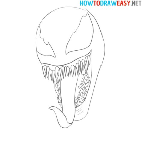 Easy Way To Draw Venom : Venom Gt Draw Step Drawing Sports - Freewill-fwp