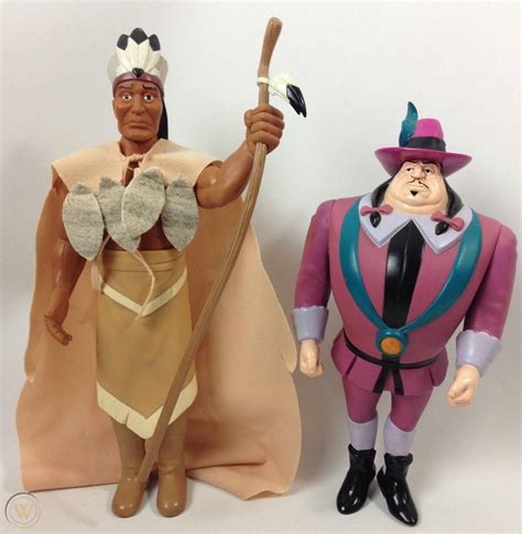 Disney's Pocahontas Vinyl Governor Ratcliffe & Chief Powhatan Figurine ...