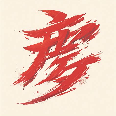 Premium Vector | Artistic calligraphy of Chinese characters