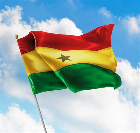 Premium Photo | Flag of ghana