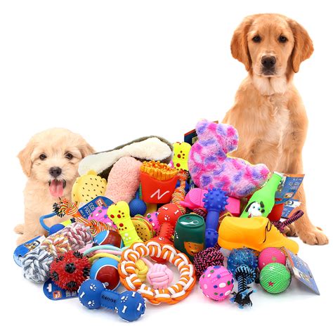 12 Piece Assorted Dog Toy Bundle - WeeklyDeals4Less