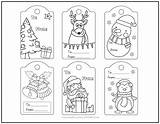 Large Christmas Gift Tags To Color  Print It Free sketch template