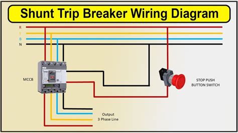 Shunt Trip Breaker Wiring Diagram | shunt trip breaker wiring diagram ...