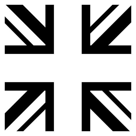 Union jack icon | Game-icons.net