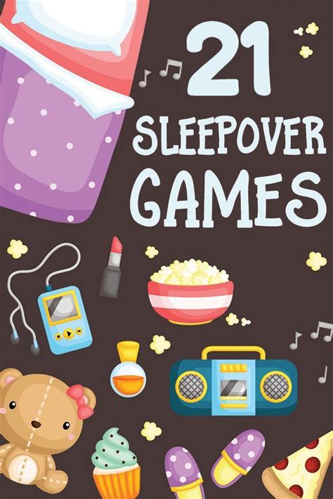 21 Sleepover Games for Your Next Kids Pajama Party #partygames # ...