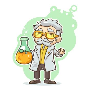 Cartoon Chemist PNG Transparent Images Free Download | Vector Files | Pngtree